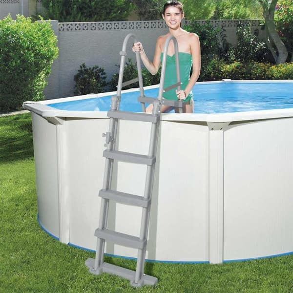 Bestway Hydrium fritstående pool 610x360x120 cm oval