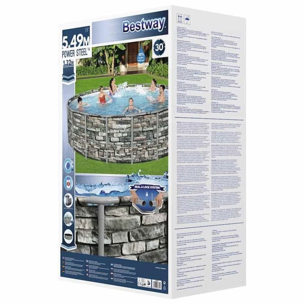 Bestway Power Steel swimmingpool 549x132 cm