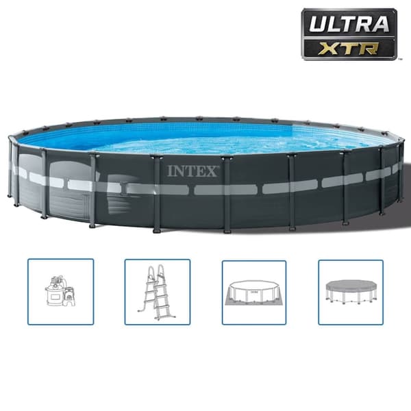 INTEX Pool Ultra XTR Frame set rund 732x132 cm 26340GN