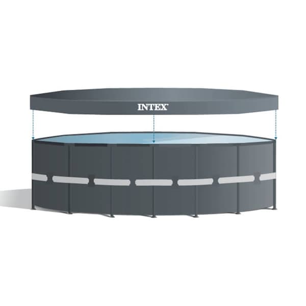 INTEX Ultra XTR Frame swimmingpoolsæt 732x132 cm rund 26340GN