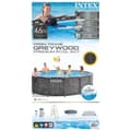 Miniatyrbillede 8 af 9: INTEX Greywood Prism Frame Premium poolsæt 457x122 cm