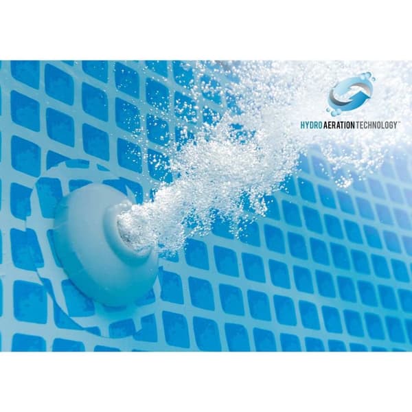 INTEX swimmingpoolsæt Prism Frame 400x200x122 cm rektangulær