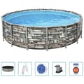 Miniatyrbild 2 av 7: Bestway Pool med tillbehör Power Steel 488x122 cm