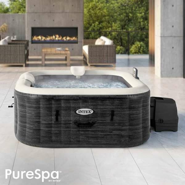Oppblåsbart spa Colorbaby Purespa Burbujas Greystone Deluxe