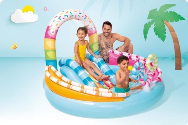 Intex Intex oppblåsbar godterilekeplass 57144
