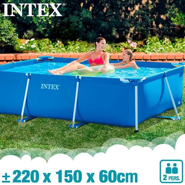 Intex Uima-allas Small Frame Collapsible 220x150x60 Cm Sininen 220 x 150 x 60 cm