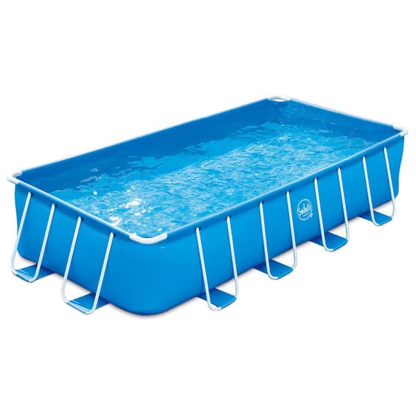 Mountfield Swing Metallirunkoinen Allas Sininen 488 x 244 x 107 cm