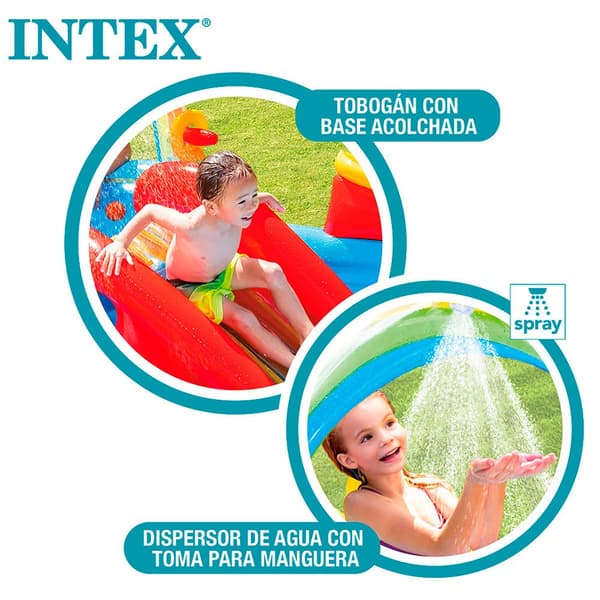 Intex Rainbow-allas Monivärinen 297 x 193 x 135 cm
