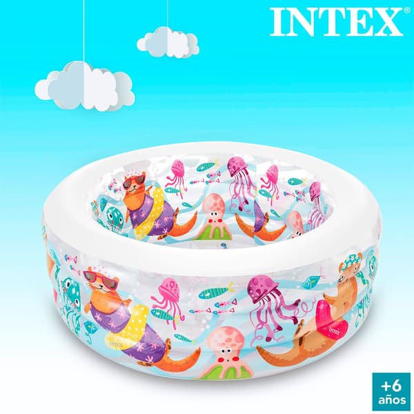 Intex Uima-allas Inflatable Aquarium Monivärinen 153 x 56 cm