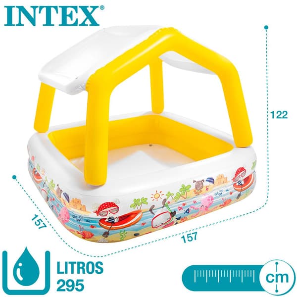 Intex Aurinkovarjo-allas Monivärinen 295 Liters