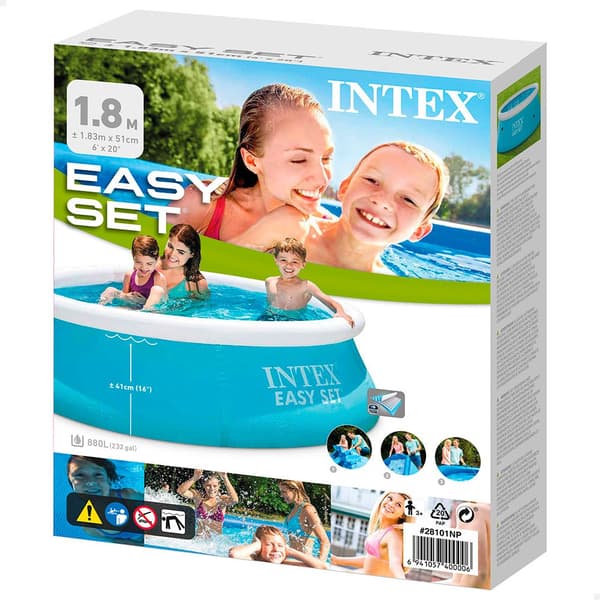Intex Pool Easy Set Blå 880 Liters