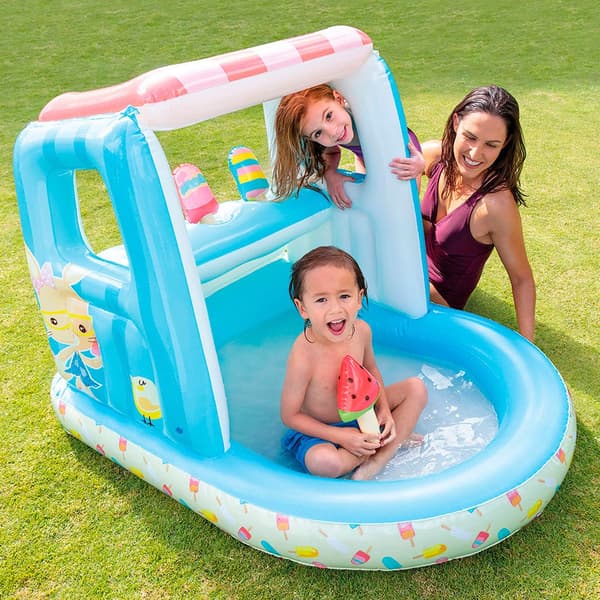 Intex Isbar Legecenter Med Is Pool 3 Flerfarvet 102 x 127 x 99 cm