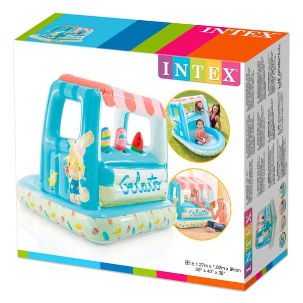 Intex Isbar Legecenter Med Is Pool 3 Flerfarvet 102 x 127 x 99 cm