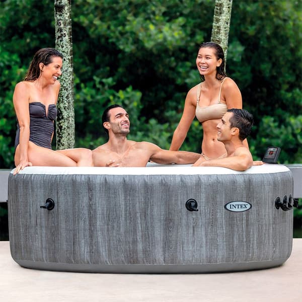 Intex Uima -allas Greywood Deluxe Purespa Harmaa 4 People
