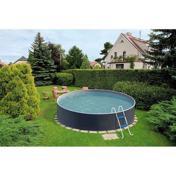 Mountfield Azuro Off-axis Holes Poolilla Harmaa 460 x 120 cm