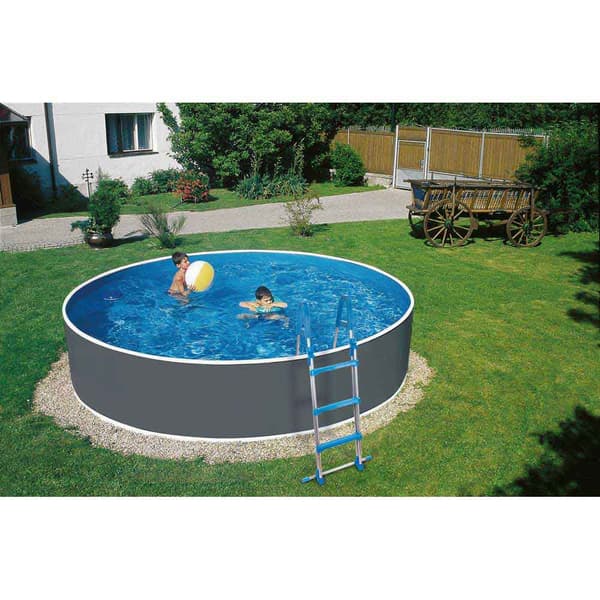 Mountfield Azuro Off-axis Holes Poolilla Harmaa 460 x 120 cm