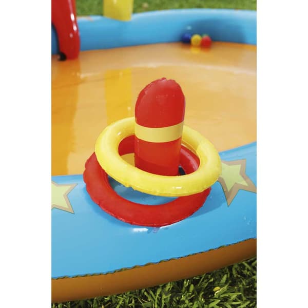 Bestway Oval Oppustelig Legepool Lil´champ 435x213x117 Cm Flerfarvet 314L
