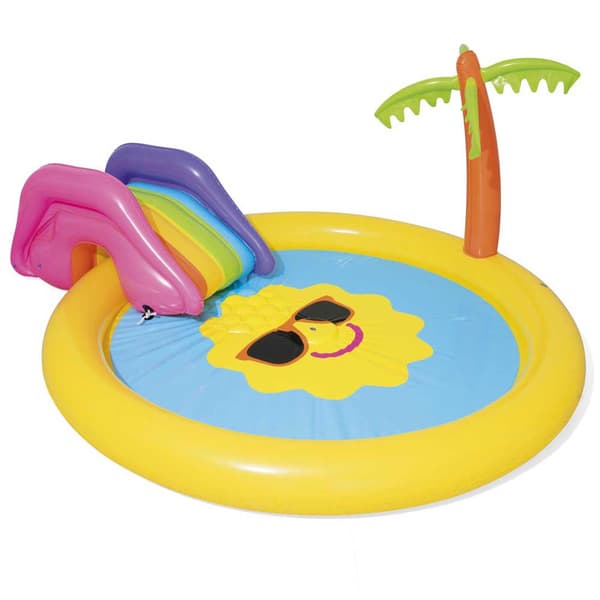 Bestway Pyöreä Puhallettava Peliallas Sunnyland Splash 237x201x104 Cm Monivärinen 59L