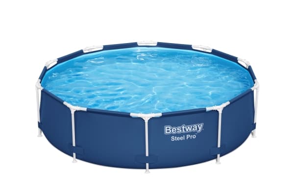 Bestway Steel Pro 56677 / 23, 4678 L, Kehikollinen uima-allas, Lapsi ja aikuinen, Sininen, 14,9 kg