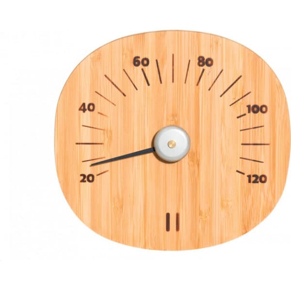 Afslappet sauna termometer, bambus