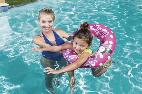 Inflatable Minnie Mouse Swimming Ring 56 cm Bestway 91040