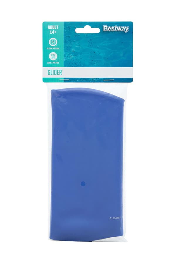 Purple Bestway 26006 Silicone Bathing Cap