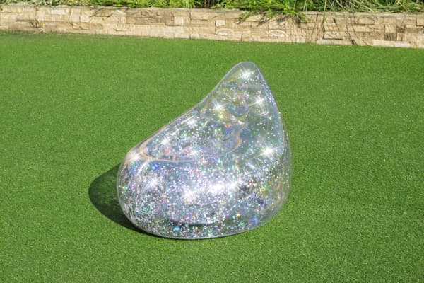 Inflatable Glitter Armchair 72 x 72 x 64 cm Bestway 75105