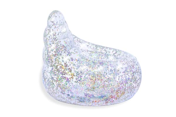 Inflatable Glitter Armchair 72 x 72 x 64 cm Bestway 75105
