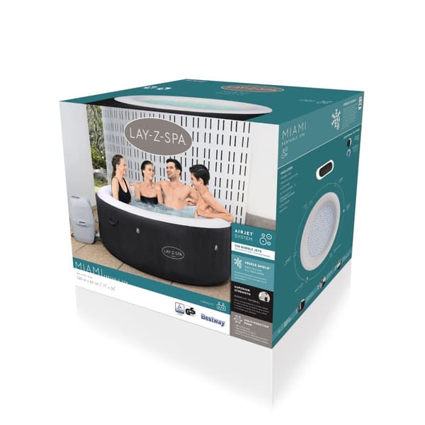 Inflatable SPA Swimming pool Jacuzzi for 4 people 180cm x 66cm - BESTWAY 60001