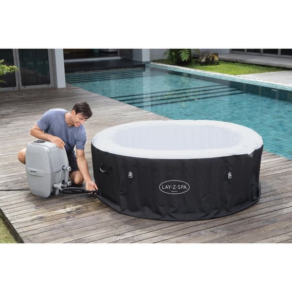 Inflatable SPA Swimming pool Jacuzzi for 4 people 180cm x 66cm - BESTWAY 60001
