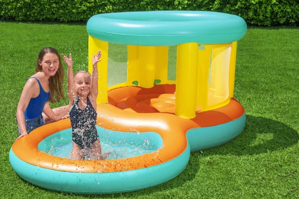 Inflatable Trampoline For Children 239 x 149 x 102 cm Bestway 52385