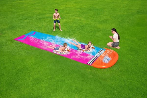 Double Water Slide 4.88 m Bestway 52320