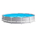 Pikkukuva 7 / 7: Intex Uima-allas Prisma Frame Range Round Above Ground With Filter Harmaa 366X76 cm