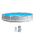 Pikkukuva 1 / 7: Intex Uima-allas Prisma Frame Range Round Above Ground With Filter Harmaa 366X76 cm