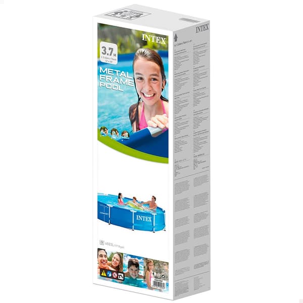 Intex Uima-allas Metal Frame Above Ground Sininen 6503 Liters