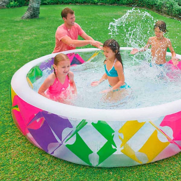 Intex Oppustelig Pool Flerfarvet 229 x 56 cm