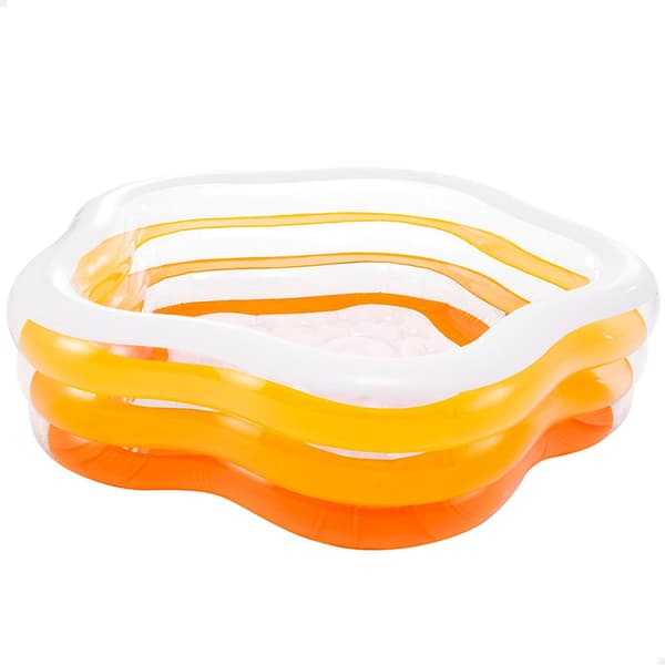 Intex Slå Samman Inflable Durchsichtig,Blå 466 Liters