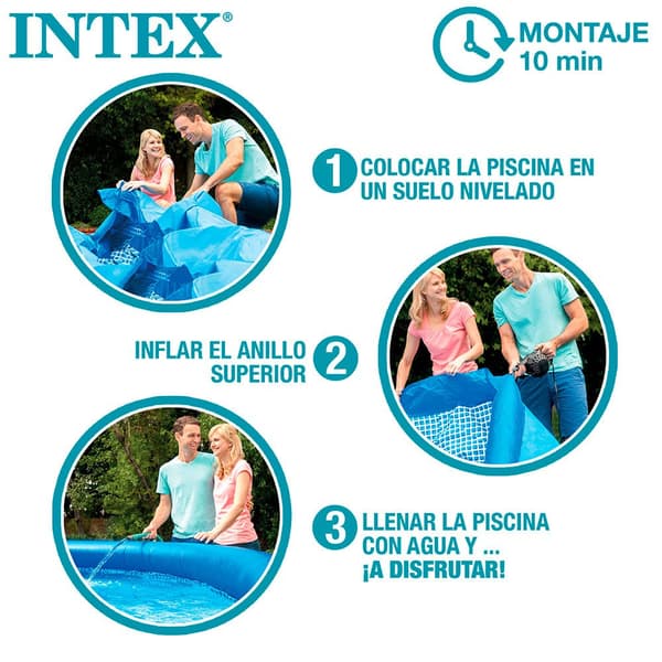 Intex Uima-allas Easy Set Sininen 3853 Liters