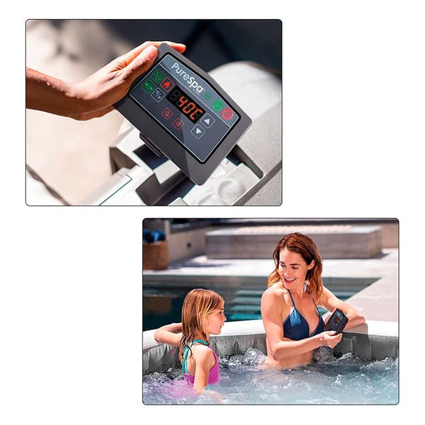 Intex Uima -allas Greywood Deluxe Purespa Harmaa 6 People