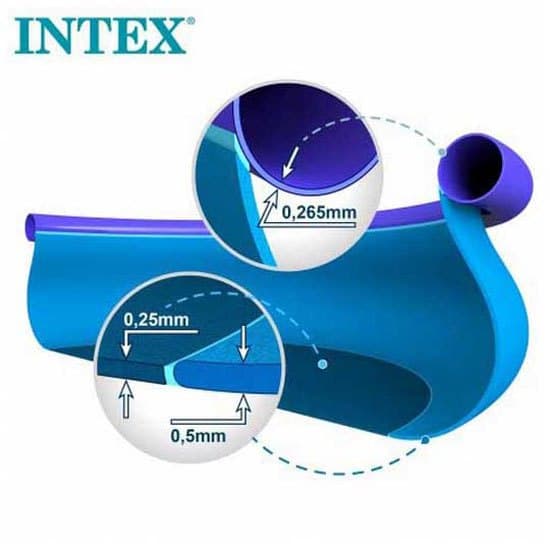 Intex Med Filterpatronpumpe Easy Set 305x61 Cm Pool Blå 305 x 61 cm
