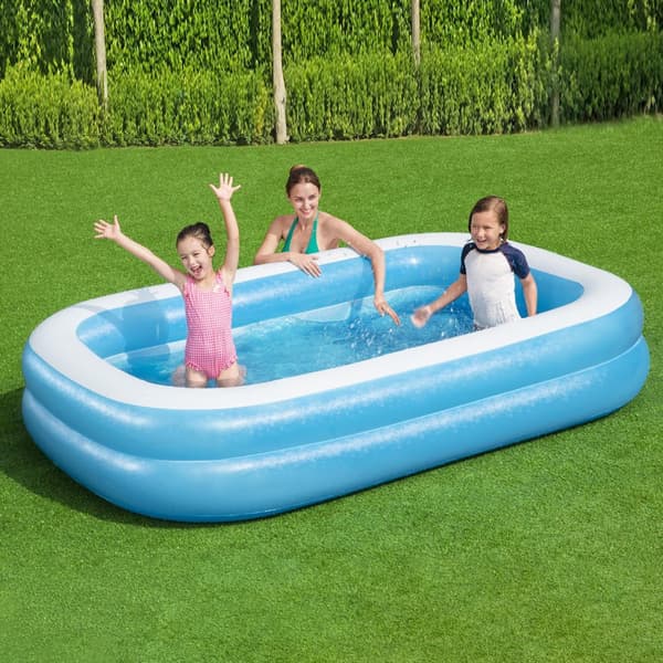 Bestway Puhallettava Allas Rectangular 262x175x51 Cm Sininen