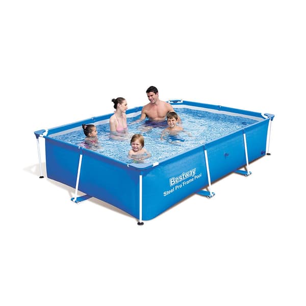 Bestway Pool Utan Renare Rectangular 259x170x61 Centimeter Blå