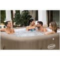 Miniatyrbild 10 av 10: Lay-z Spa Uppblåsbar Badtunna Palma Hydrojet 201x201x80 Cm Beige 1050 Liters