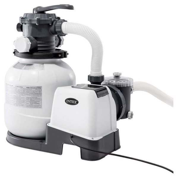 Intex Rund Stålram Ovan Markpool Ultra Xtr 549 X 132 Cm Grå 26330 Liters