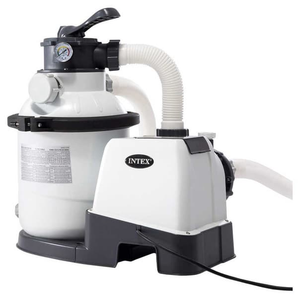 Intex Rektangulær Stålramme Over Jorden Pool Ultra Xtr 549 X 274 X 132 Cm Grå 17203 Liters