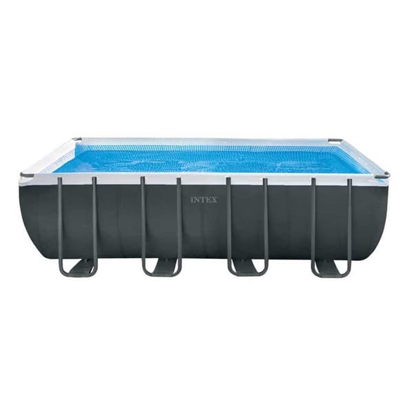 Intex Rektangulær Stålramme Over Jorden Pool Ultra Xtr 549 X 274 X 132 Cm Grå 17203 Liters