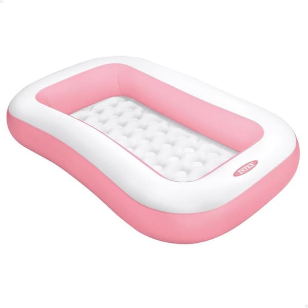 Oppustelig Pool til Børn Intex Ø 90 L 167 x 26 x 101 cm Hvid Pink (6 enheder)
