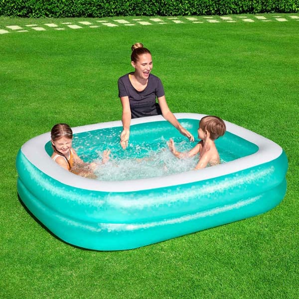 Bestway Puhallettava Puhallettava Allas Family 201x150x150x51 Cm Sininen