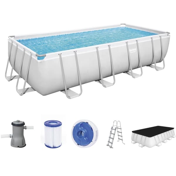 Bestway Steel Pro -allassetti 488 x 244 x 122 cm