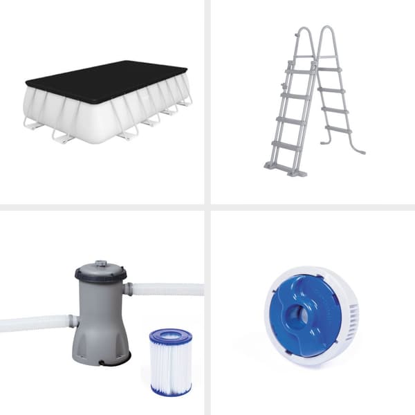 Bestway Steel Pro -allassetti 488 x 244 x 122 cm